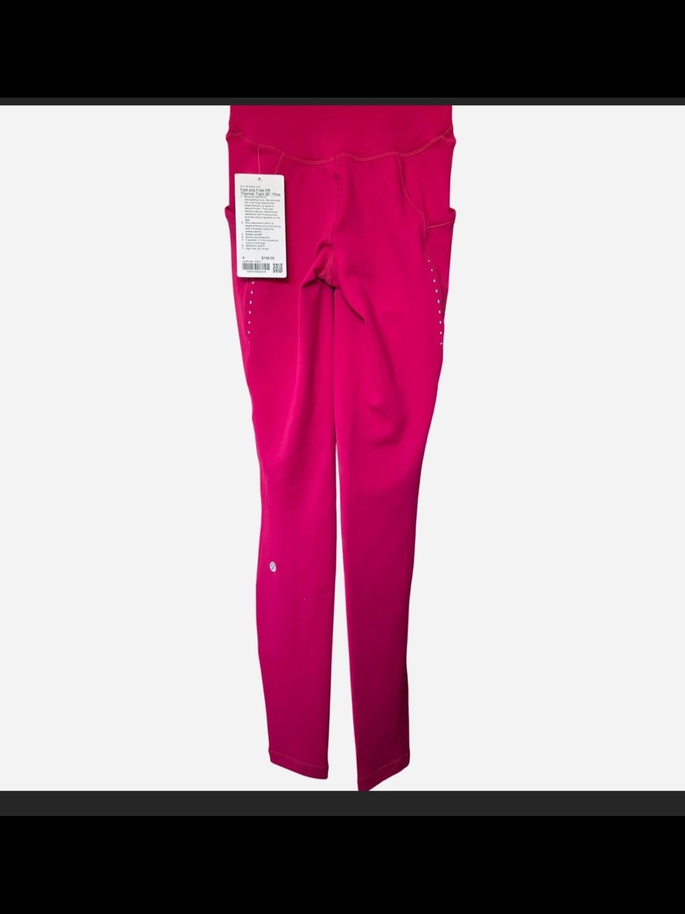 lululemon  Fast And Free Thermal Tight 28" Pkts